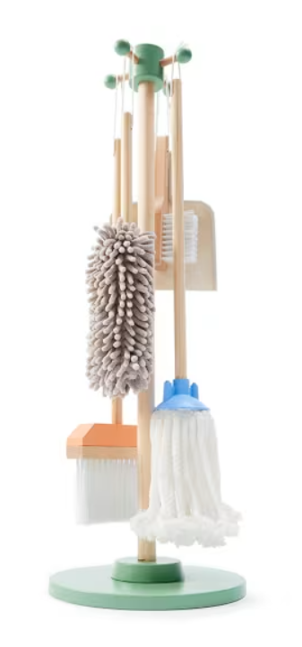 Wooden Cleaning Toy Set (2)