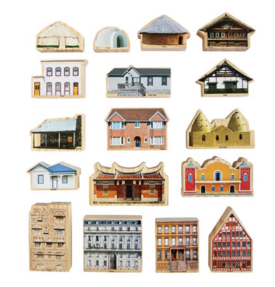 Wooden Homes & People of the World 