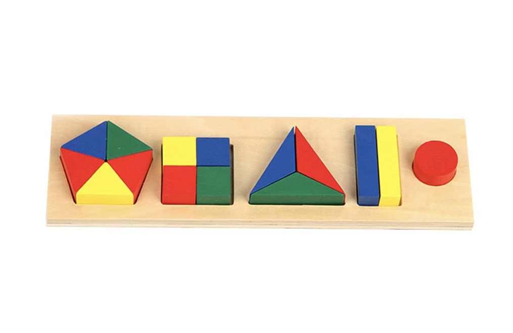 Montessori Fractions Puzzle 