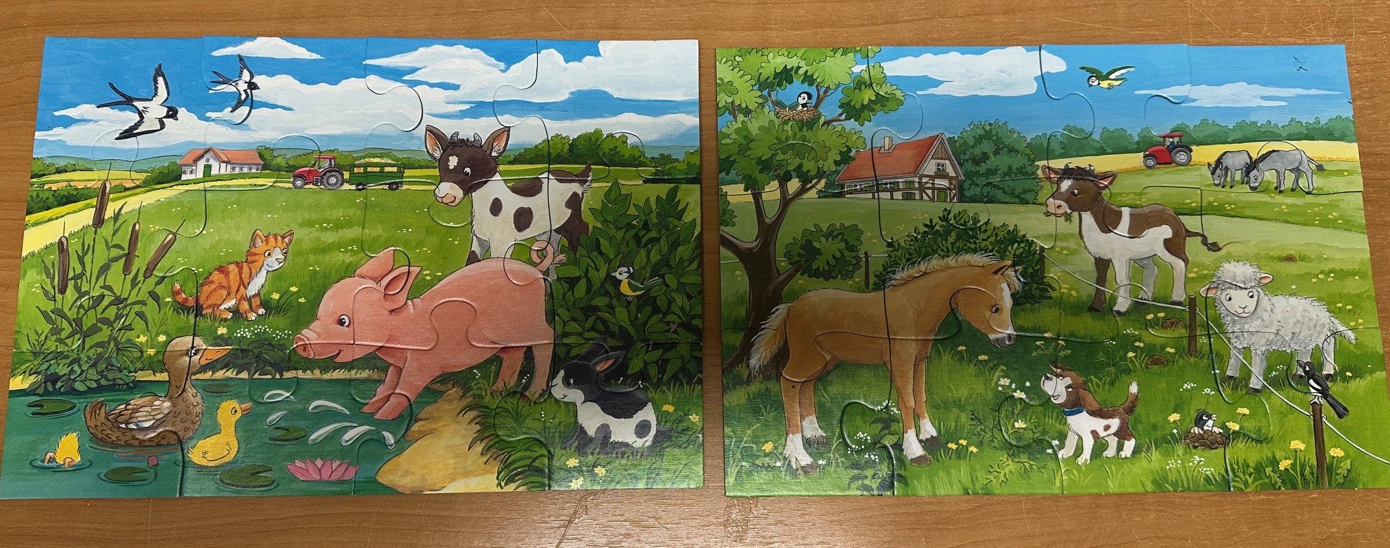 Two Mini Farm Puzzles