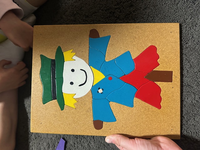 Wooden Scarecrow Puzzle