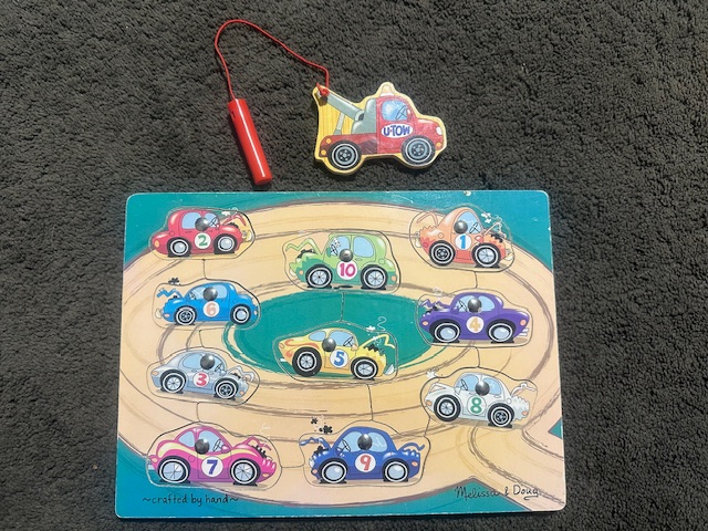 Magnetic Car Puzzle 