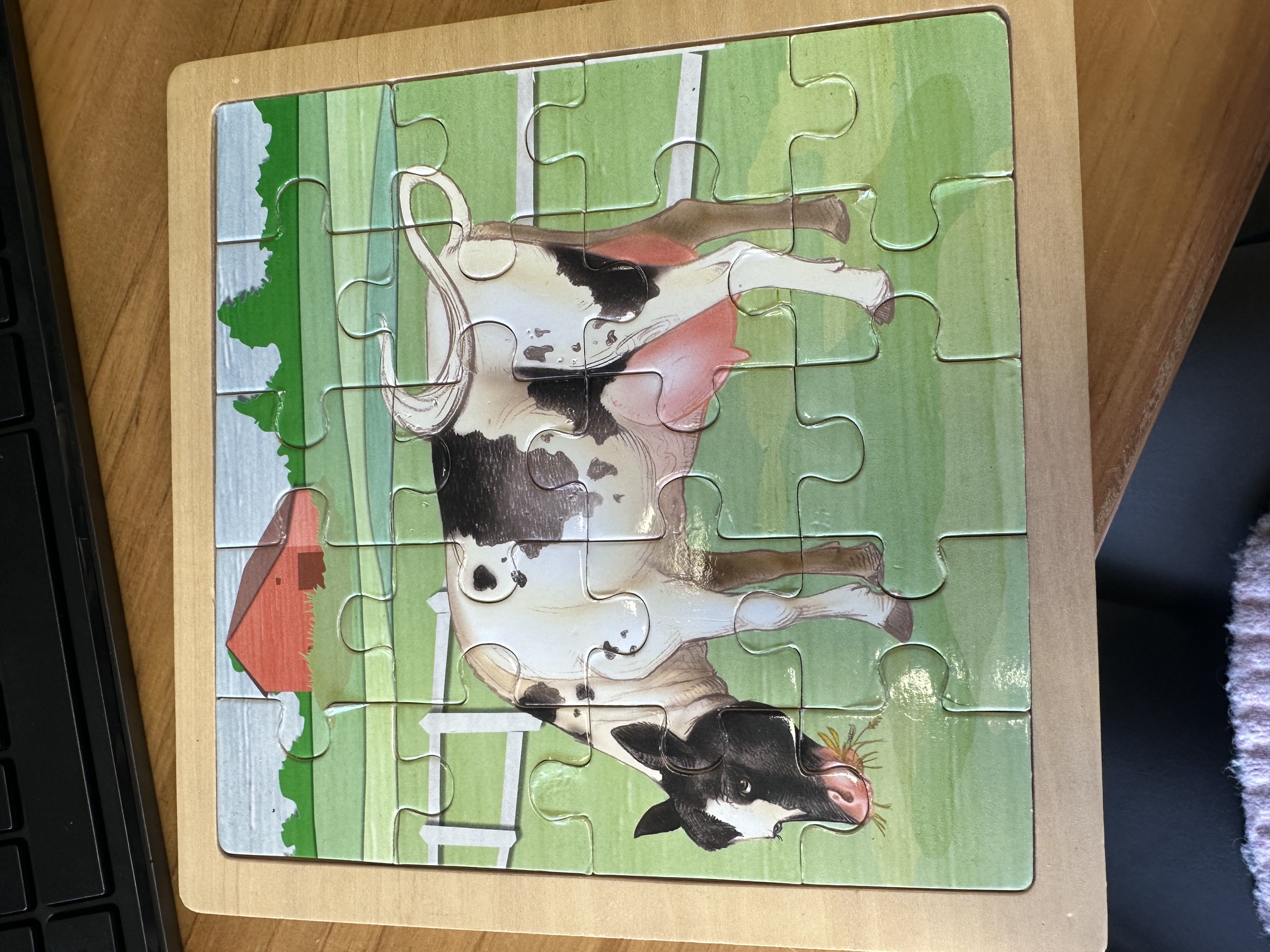Cow Puzzle 
