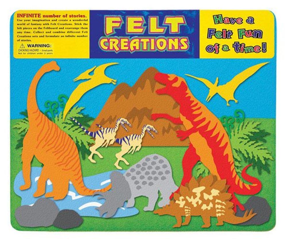 Felt Creations : Dinosaurs