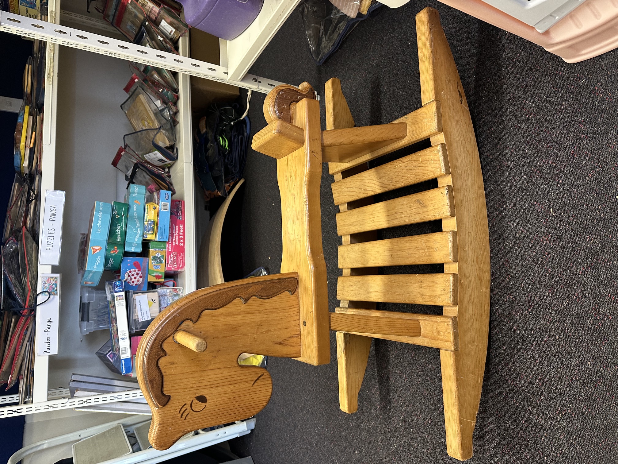 Wooden Rocking Horse