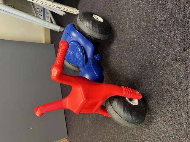 Blue & Red Trike