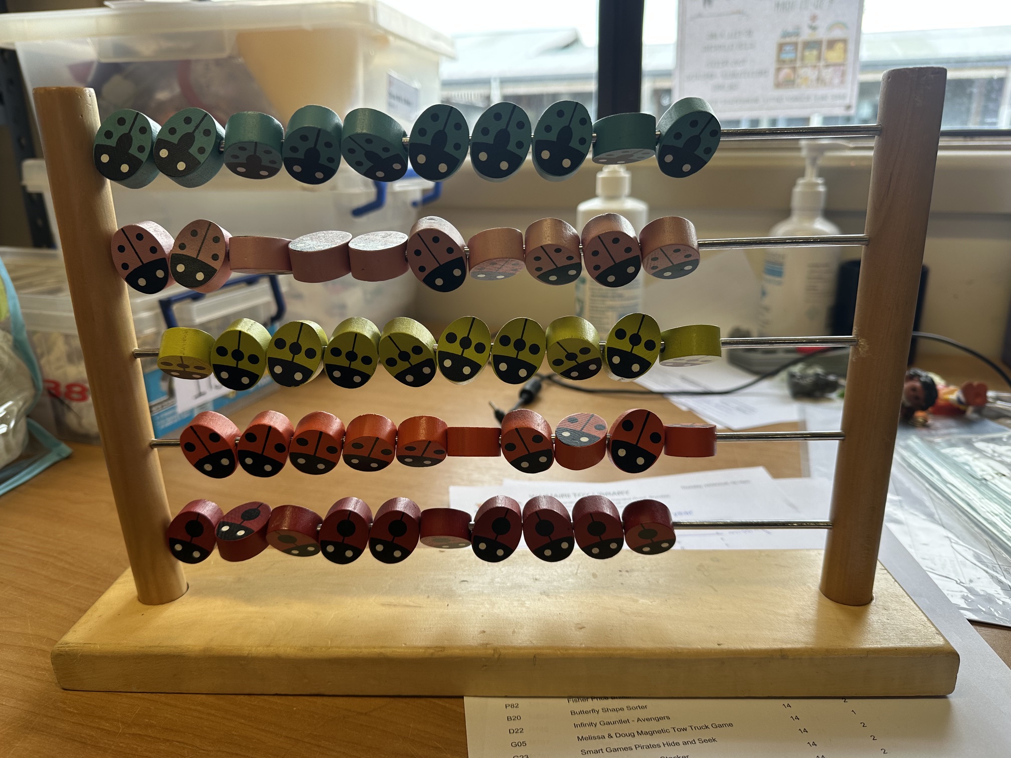 Ladybug Abacus 
