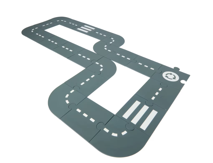 Flexible Road with Cars